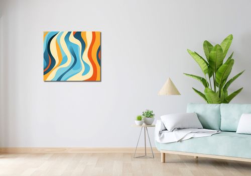 Obraz 70x60cm Tańczące Fale na Arena.pl