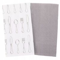 Ręczniki Ścierki Kuchenne 100% Bawełna 40x60cm MORAJ 2-PAK ZESTAW