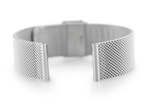 Bransoleta 302S - siatka HQ - srebrna - 20mm na Arena.pl