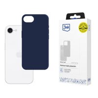 Silikonowe etui na Apple iPhone 16E - 3mk Silicone Case Dark Navy