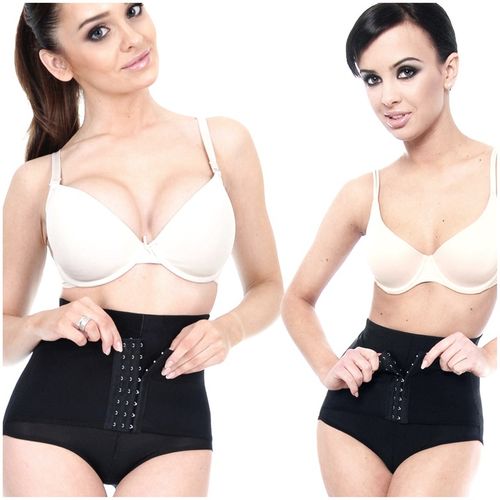 Orirose gorset MAJTKI mocno WYSZCZUPLAJĄCE brzuch modelujące talię PUSH-UP na Arena.pl