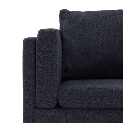 Sofa Narożna, Ciemoszara, Materiałowa na Arena.pl