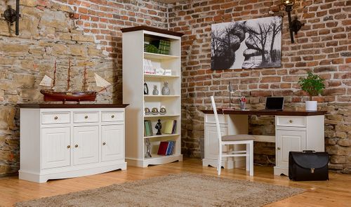 BIURKO BELLUNO BIAŁE SOSNOWE PL023B/O na Arena.pl