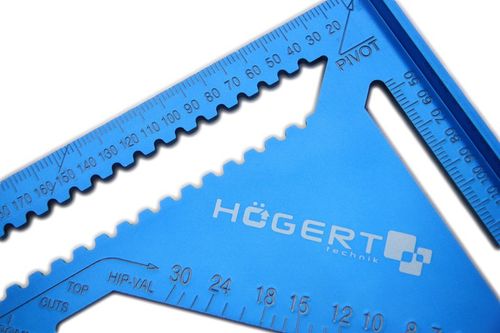 KĄTOWNIK CIESIELSKI STOLARSKI ALUMINIOWY MOCNY 300 x 300 mm HOGERT HT4M214 na Arena.pl