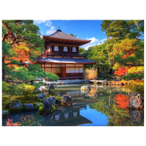 Obraz Płótno 40X30 Kolorowy Ogród na Arena.pl