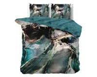 200x220 NERO czarny  kpl pościeli bawełna satynowa