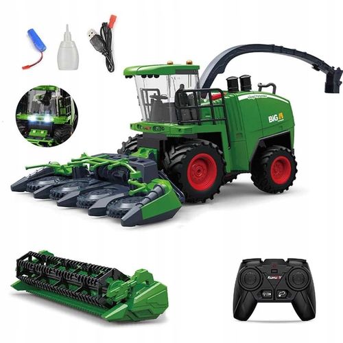 KOMBAJN ZBOŻOWY Z PILOTEM 2,4 GHZ I AKUMULATOREM IDEALNY HARVESTER TRAKTOR na Arena.pl