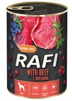 Mokra Karma dla psa RAFI Mix Smaków 24 x 400g Dolina Noteci