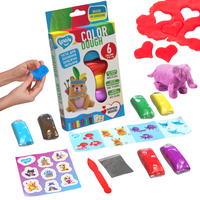 Plastelina Ciastolina Masa Plastyczna Do Modelowania 9 Kolorów Neon 41175