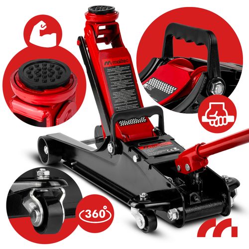 Podnośnik Hydrauliczny Samochodowy Lewarek Żaba MasterJack2500 na Arena.pl