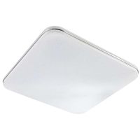 Sufitowa LAMPA natynkowa SYRIUS 312730 Polux plafon OPRAWA kwadratowa LED 36W 2700 - 6500K z pilotem biała