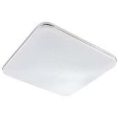 Sufitowa LAMPA natynkowa SYRIUS 312730 Polux plafon OPRAWA kwadratowa LED 36W 2700 - 6500K z pilotem biała