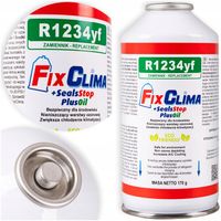 GAZ DO NAPEŁNIANIA KLIMATYZACJI CZYNNIK CHŁODNICZY R1234YF + USZCZELNIACZ