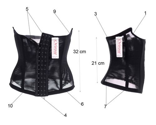 Orirose PAS gorset mocno WYSZCZUPLAJĄCY brzuch modelujący talię poporodowy na Arena.pl