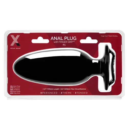 perfect fit brand finger grip plug 5l - anatomiczna zatyczka z uchwytem na Arena.pl