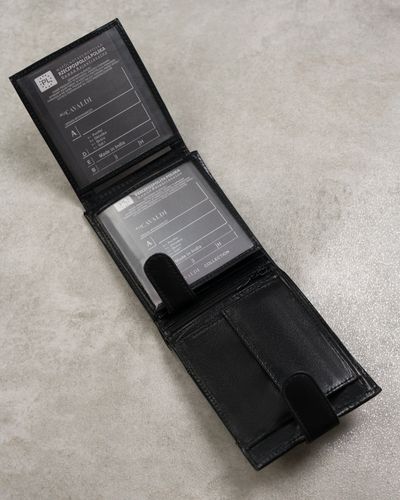 portfel męski skórzany 0002l-p-bs-rfid-9327 black na Arena.pl