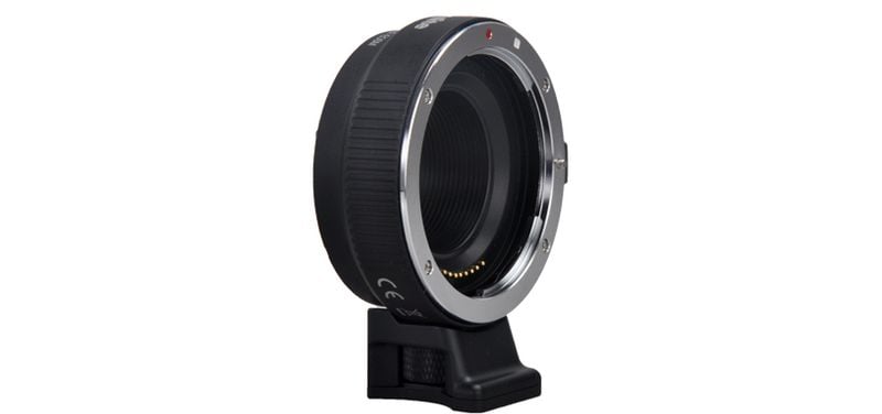 Adapter bagnetowy Commlite CoMix CM-EF-EOSM - Canon EF / Canon EF-M zdjęcie 2