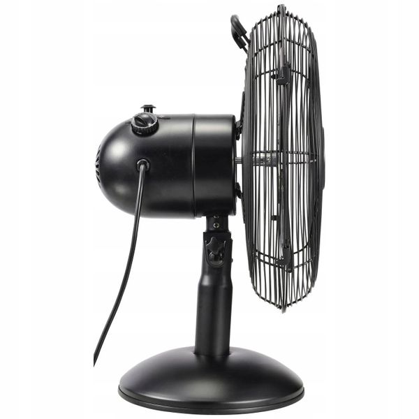 Wentylator stołowy REGULACJA 3 prędkości OSCYLACJA 4 Łopatki 40 W Sygonix zdjęcie 5