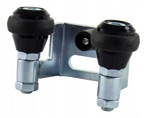 FULL ZESTAW wózek wózki rolki do bramy przesuwnej 70x70 MADE IN POLAND na Arena.pl