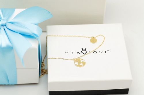 Srebrny naszyjnik NSX6025Y na Arena.pl