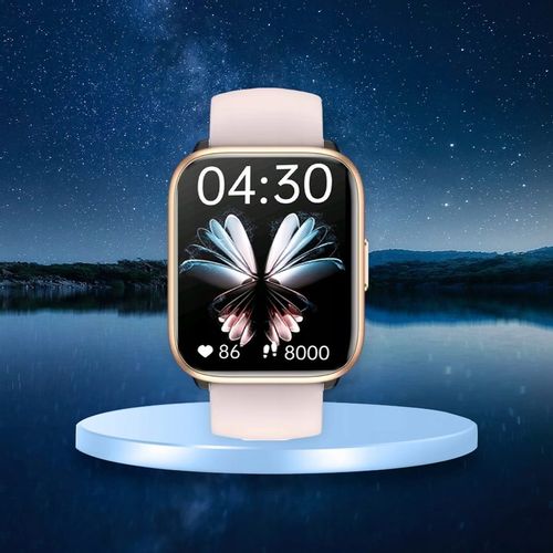 SMARTWATCH ZEGAREK POLSKIE MENU ROZMOWY SPORT SMART WATCH DAMSKI 2 PASKI na Arena.pl