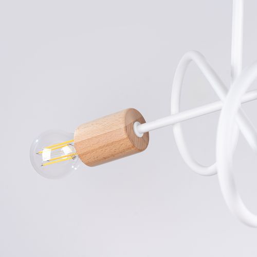 Żyrandol EMBER 3 biały na Arena.pl