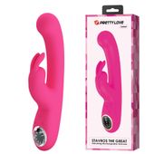 pretty love   lamar dark pink, 10 vibration functions 9 speed levels