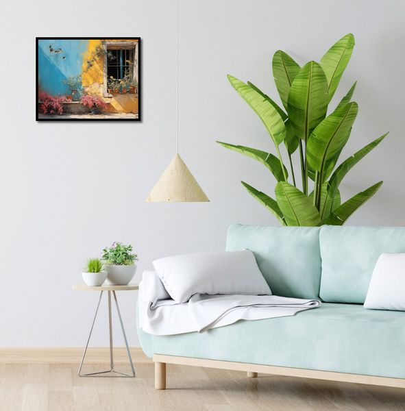Plakat 50x40cm Słoneczna Ulica zdjęcie 4