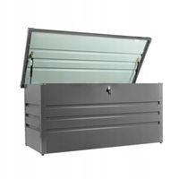 Pojemnik Zbiornik Metalowy na pasze zboże 500L skrzynia ogrodowa działkę