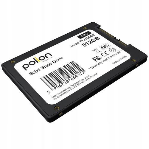 Dysk SSD 512GB SATA III 2,5" 3D NAND 560MB/s na Arena.pl