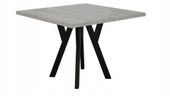 STÓŁ ROZKŁADANY NOGA METAL SALON KUCHNIA 90cm+2x50cm