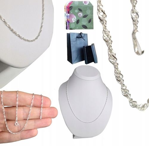 Łańcuszek Srebrny KOMUNIA KRZYŻYK Srebrny 925 KOMUNIJNY (na PREZENT) na Arena.pl