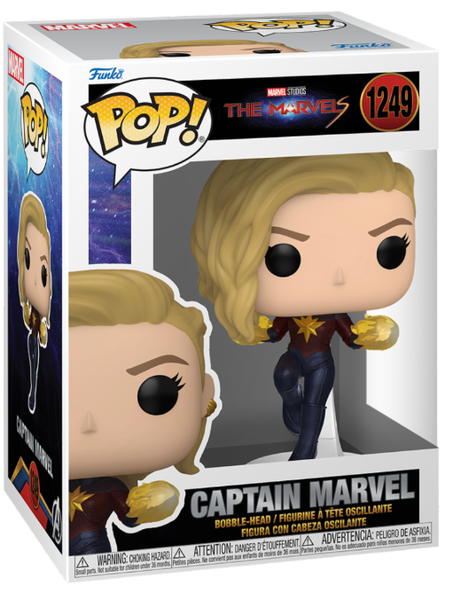 Funko POP! Marvel The Marvels Captain Marvel 1249 zdjęcie 1