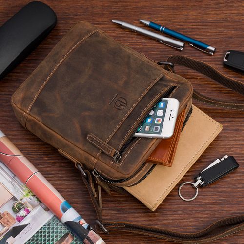 torba skórzana ciemnobrązowa amadeo ix na Arena.pl