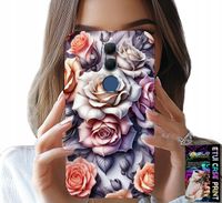 ETUI DO HUAWEI MATE 20 LITE - KWIECISTE WZORY RÓŻA RÓŻE KWIATKI CASE