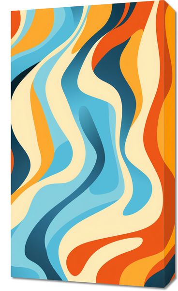 Obraz 40x70cm Tańczące Fale zdjęcie 1