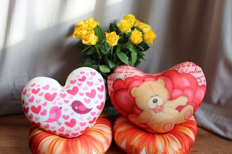 Relaksacyjna poduszka 3D na prezent - Serduszko zdjęcie 6