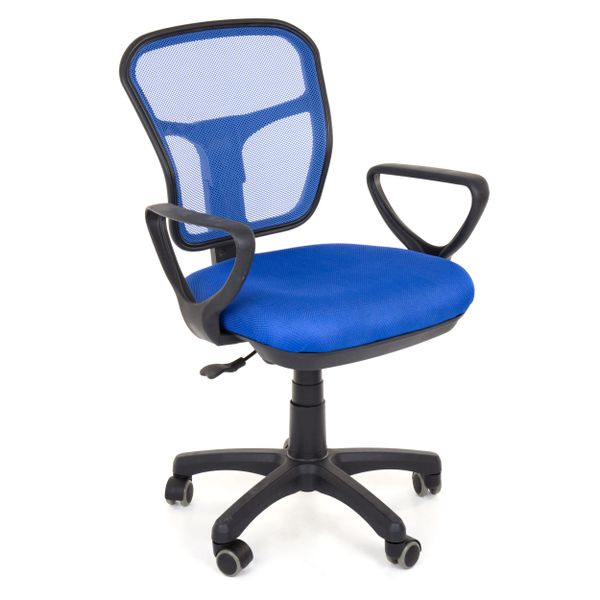 Fotel biurowy 8906 (niebieski) zdjęcie 3