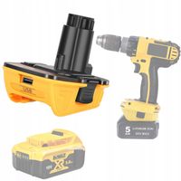 ADAPTER PRZEJSCIÓWKA Z DEWALT 18V 20V DO DEWALT DC9096 DE9039 DE9095 DE9096
