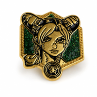 Jolyne Cujoh | 3 cm | Metal Emalia | Przypinka Anime | Jojo’s BA