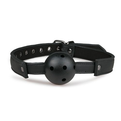 knebel z kulką pvc easytoys regulowany czarny na Arena.pl