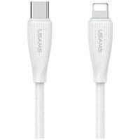 kabel usams green series sj717 30w usb-c do lightning 1m biały
