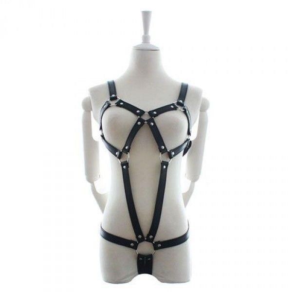 Bdsm-Penitence Mood Dress (Nero) zdjęcie 4