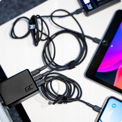 Green Cell Szybka Ładowarka Sieciowa 30W 3x USB 2.4A zasilacz do telefonu na Arena.pl