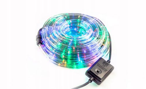 WĄŻ ŚWIETLNY 20M LED MULTI-KOLOR na Arena.pl
