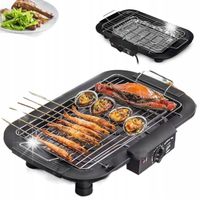 GRILL ELEKTRYCZNY OGRODOWY STOJĄCY 2000W BALKONOWY STOŁOWY TARAS DUŻY MOCNY
