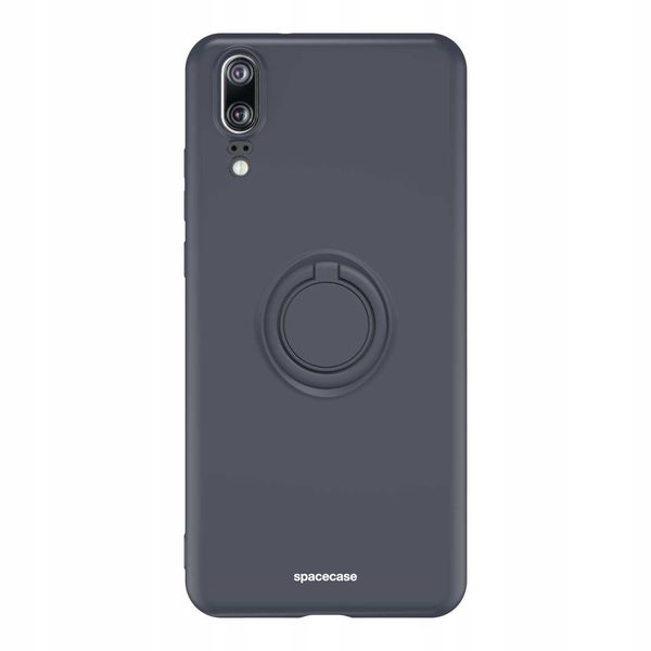Spacecase Silicone Ring Huawei P20 Black zdjęcie 7