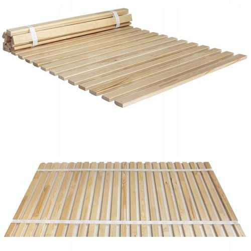 Stelaż do Łóżka Wkład pod Materac 46 Listew Dno Solidny 160x200 na Arena.pl