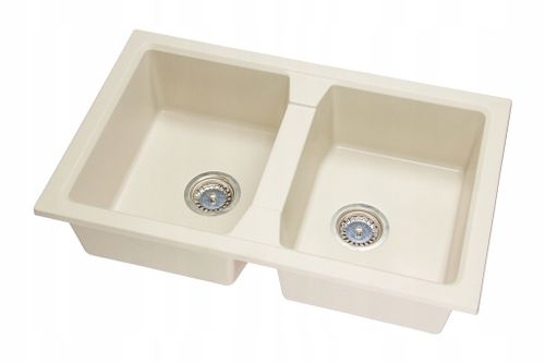 ZLEW ZLEWOZMYWAK GRANIT 8 kolorów 77x48 + SYFON na Arena.pl