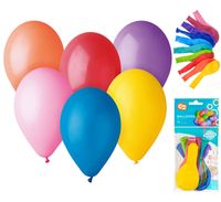 balony mix kolorów 10" 10 szt anna